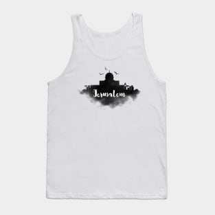 Jerusalem watercolor Tank Top